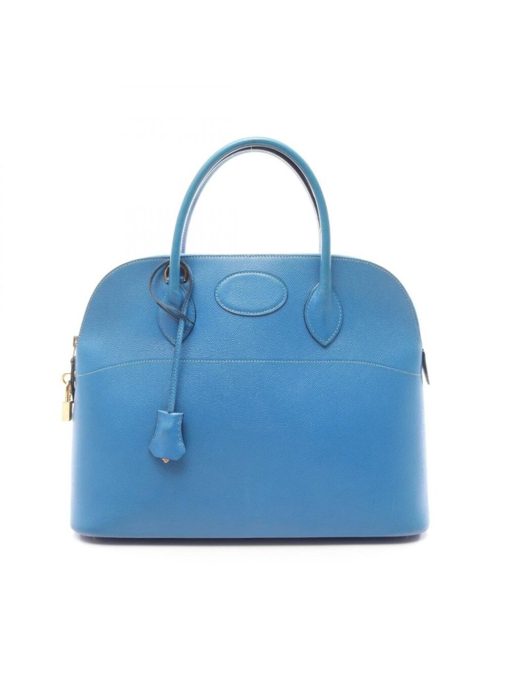 Hermes Handbag Bolide 35 Blue